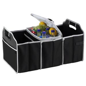 Original Folding Trunk Organizer with Cooler by Picnic at Ascot - Black