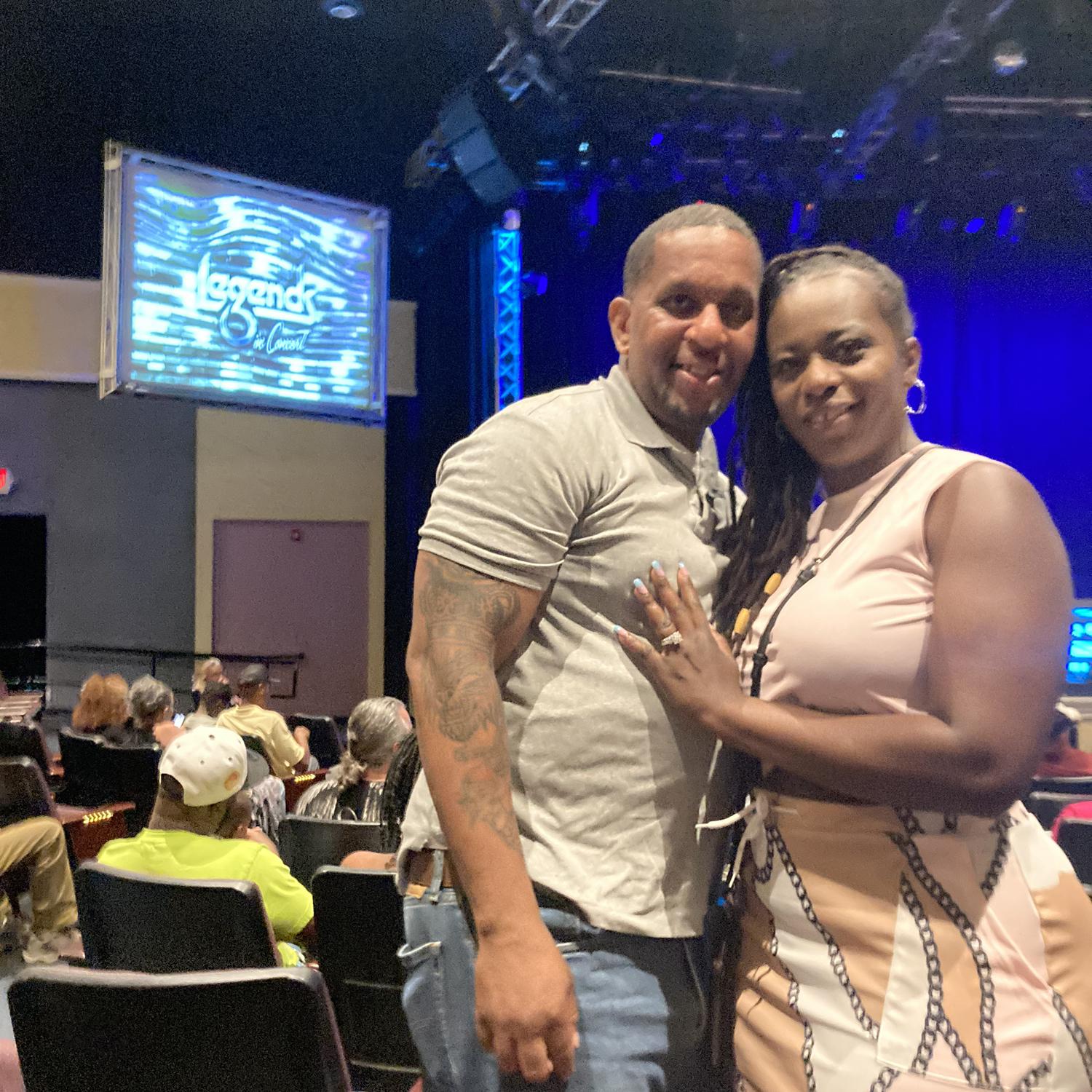 Went to go see Legends with live entertainment