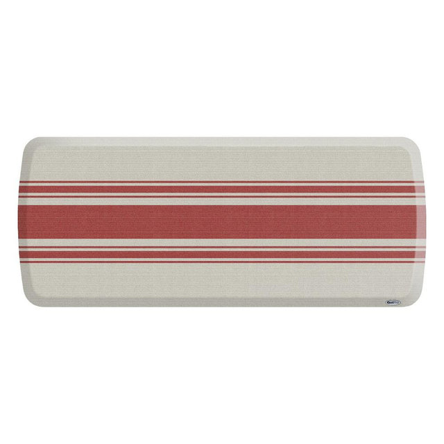 Gel Pro Bistro Stripe Classic Red Mat, 20x48