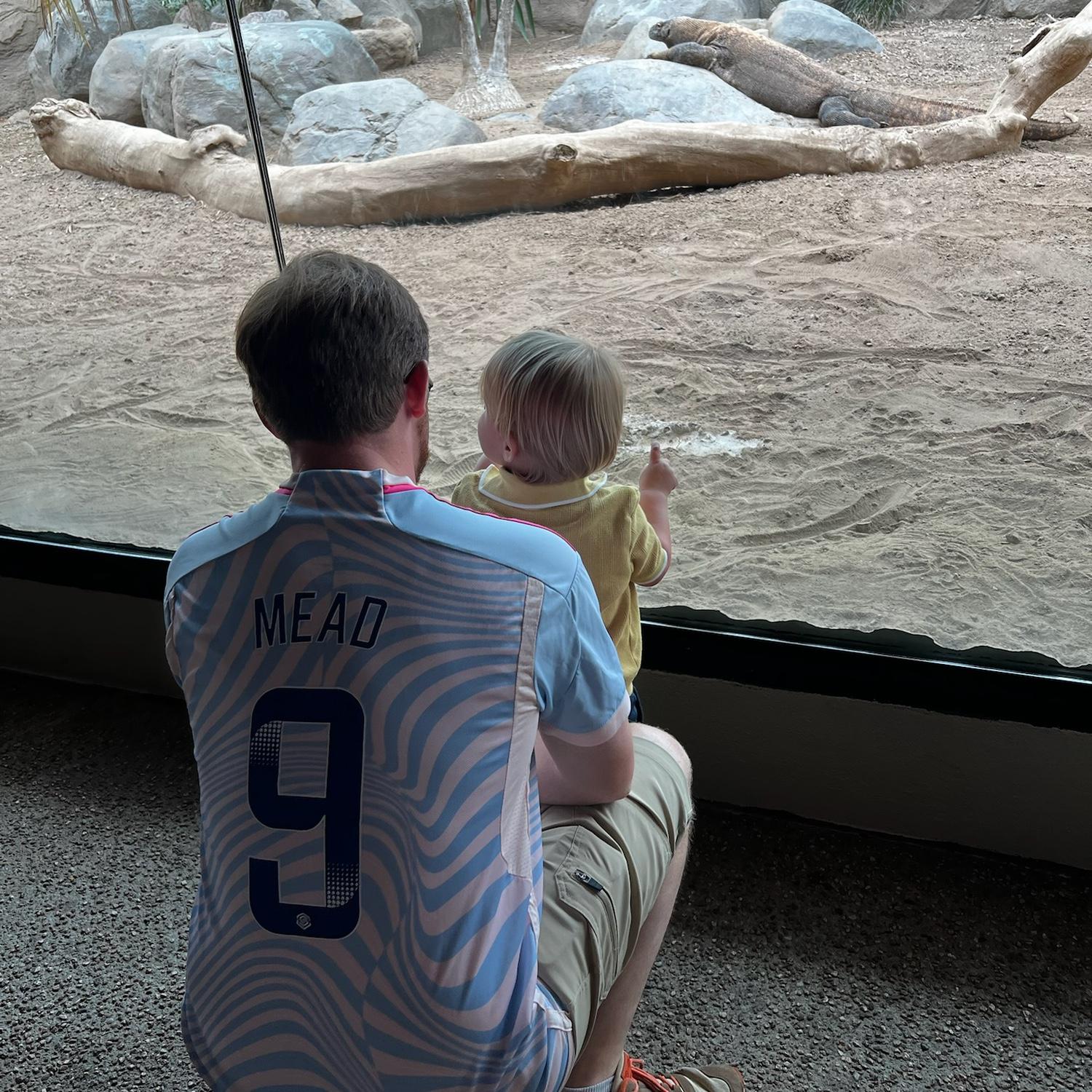Kyle and Rory at the Denver Zoo