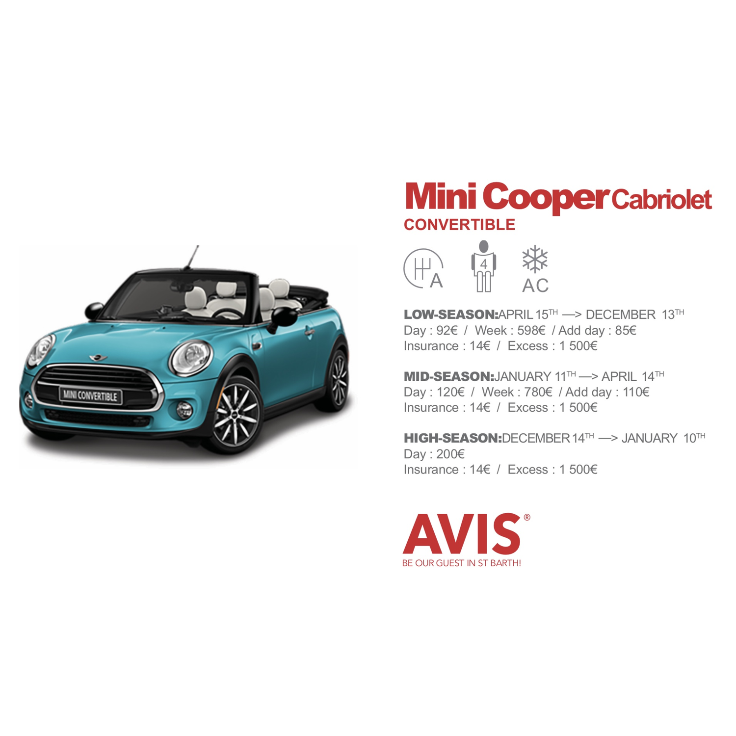 AVIS 12 (WE LOVE THE MINI)