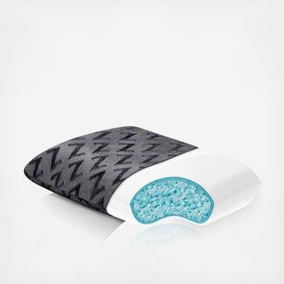 Cooling Gel Memory Foam Travel Pillow
