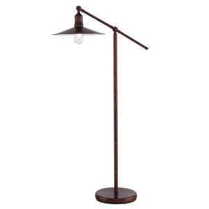 Erynne 51 in. Coppery Brushed Bronze Floor Lamp