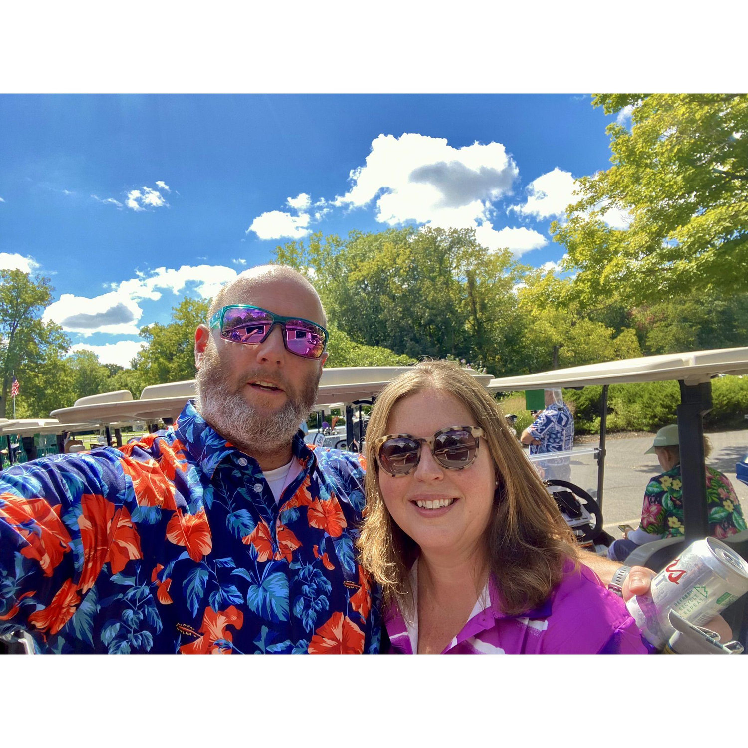 Golfing at Eagle Creek, September 2024