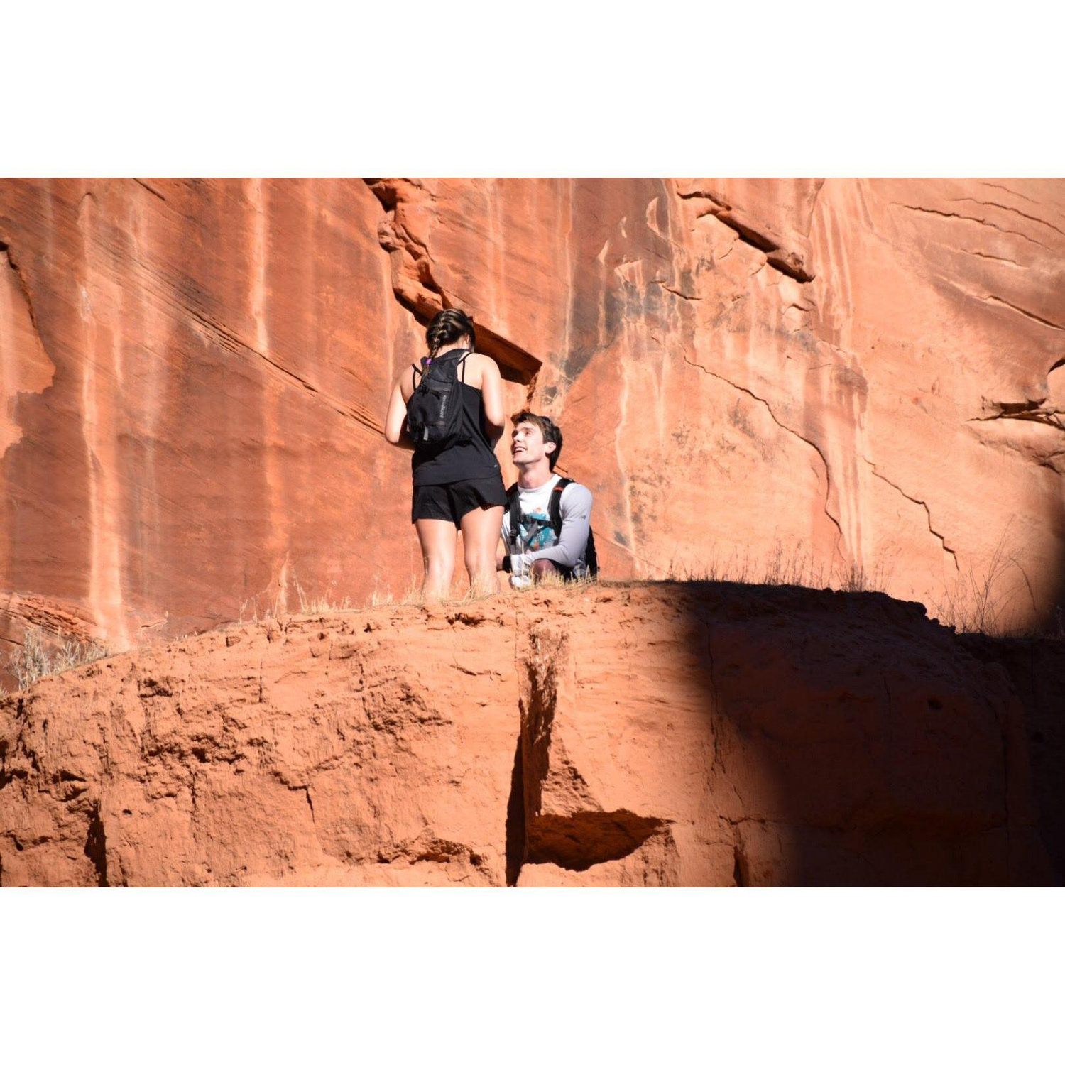 Julia's dad captured our engagement in Utah perfectly!