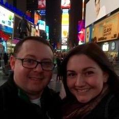 Times Square in the blistering cold: January 2016