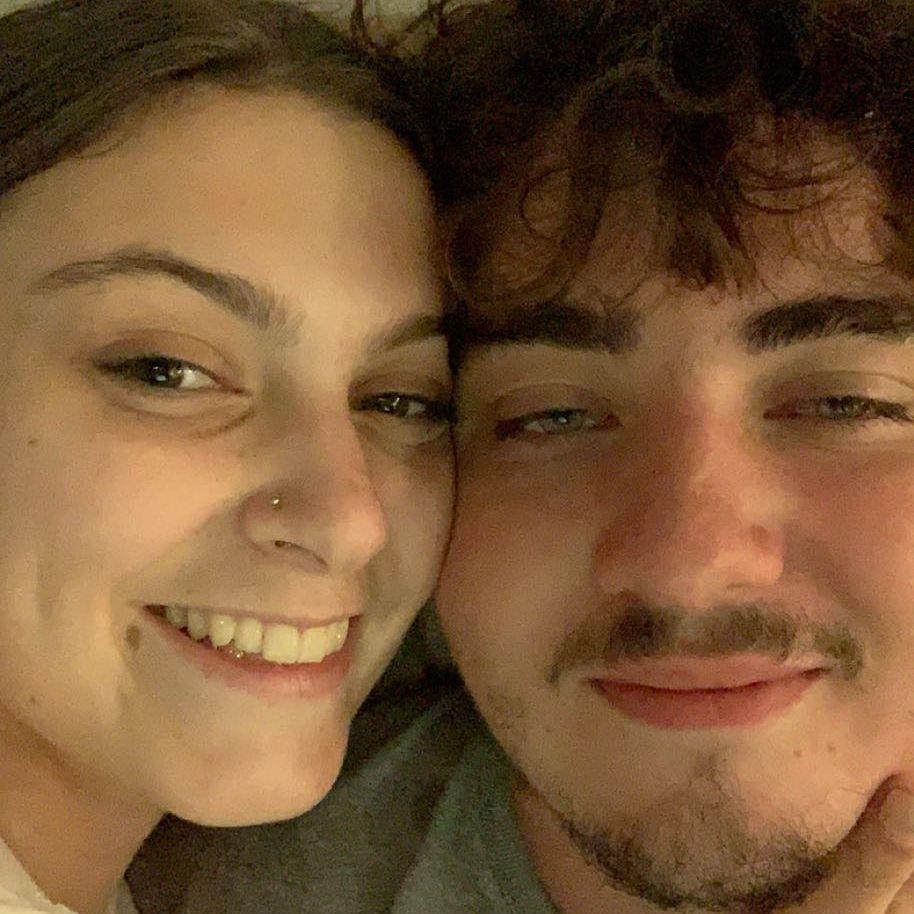 One of our very first pictures as a couple, September 2021!