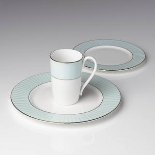 Pleated Colors 3-Piece Place Setting, Service for 1