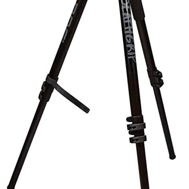 BOG DeathGrip Tripod with Durable, Lightweight, Stable Design, Bubble Level and Hands-Free Operation for Hunting, Shooting and Outdoors