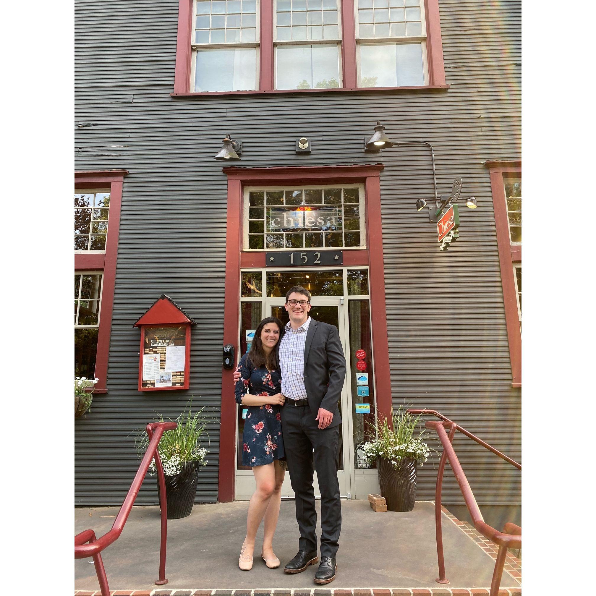 Surprise birthday trip to Asheville!