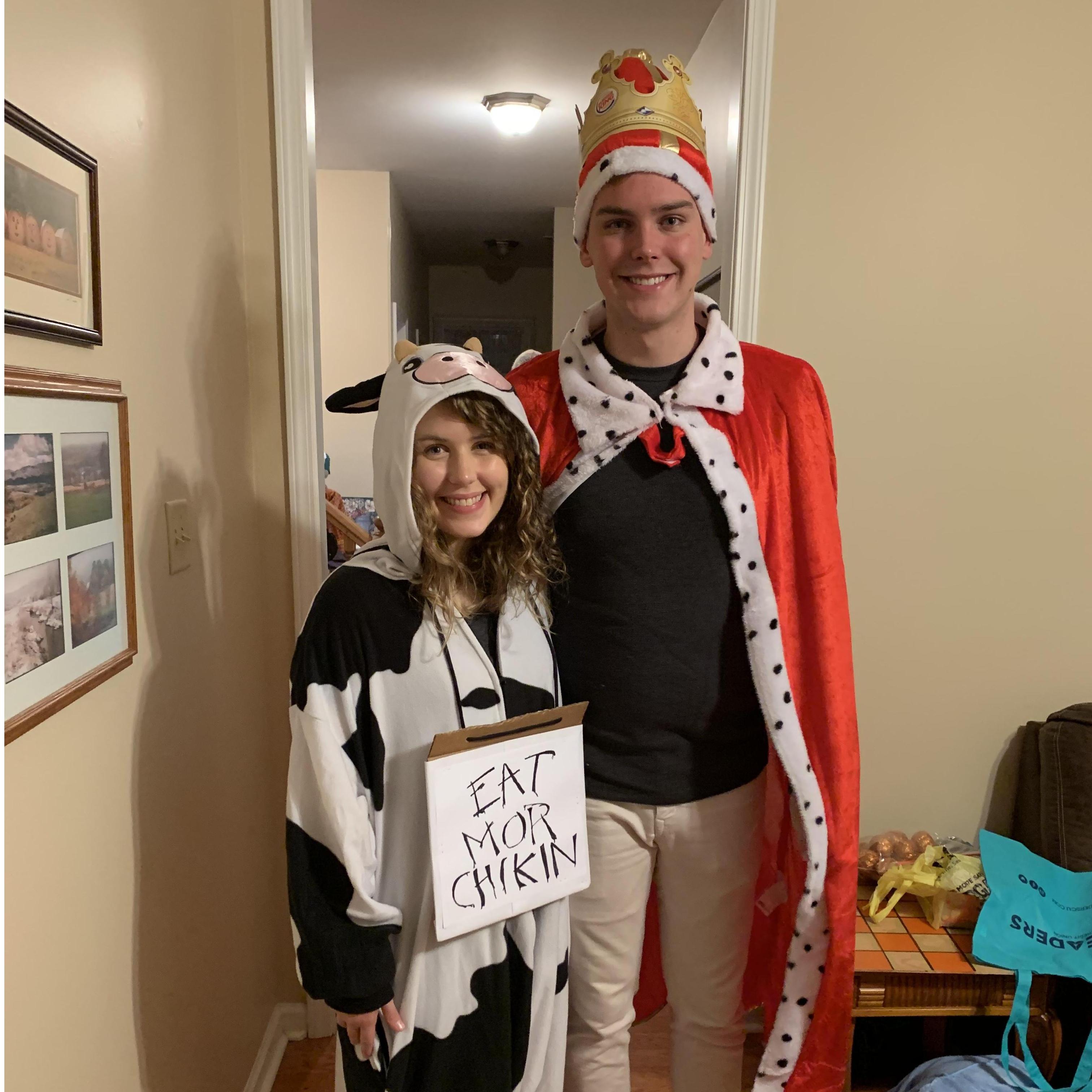 Fast food Halloween at the Blevins's
