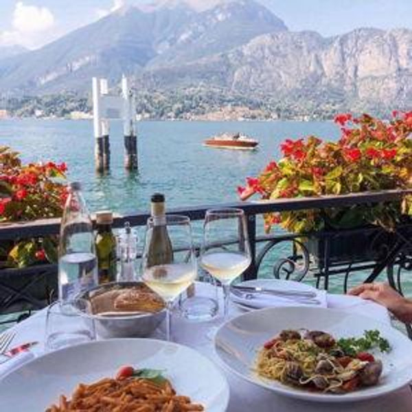 Meal for Two at Lake Como
