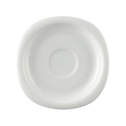 Saucer, Low/Tea, 6 1/2 inch | Suomi White