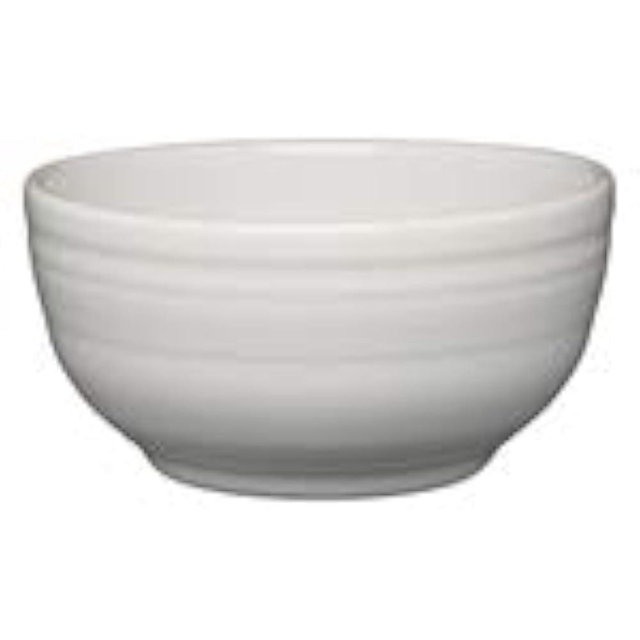 Fiesta® Bistro Coupe Cereal Bowl, 22oz (5.5") – Durable Ceramic, Lead-Free, Dishwasher/Microwave/Oven Safe – Made in USA Dinnerware - White