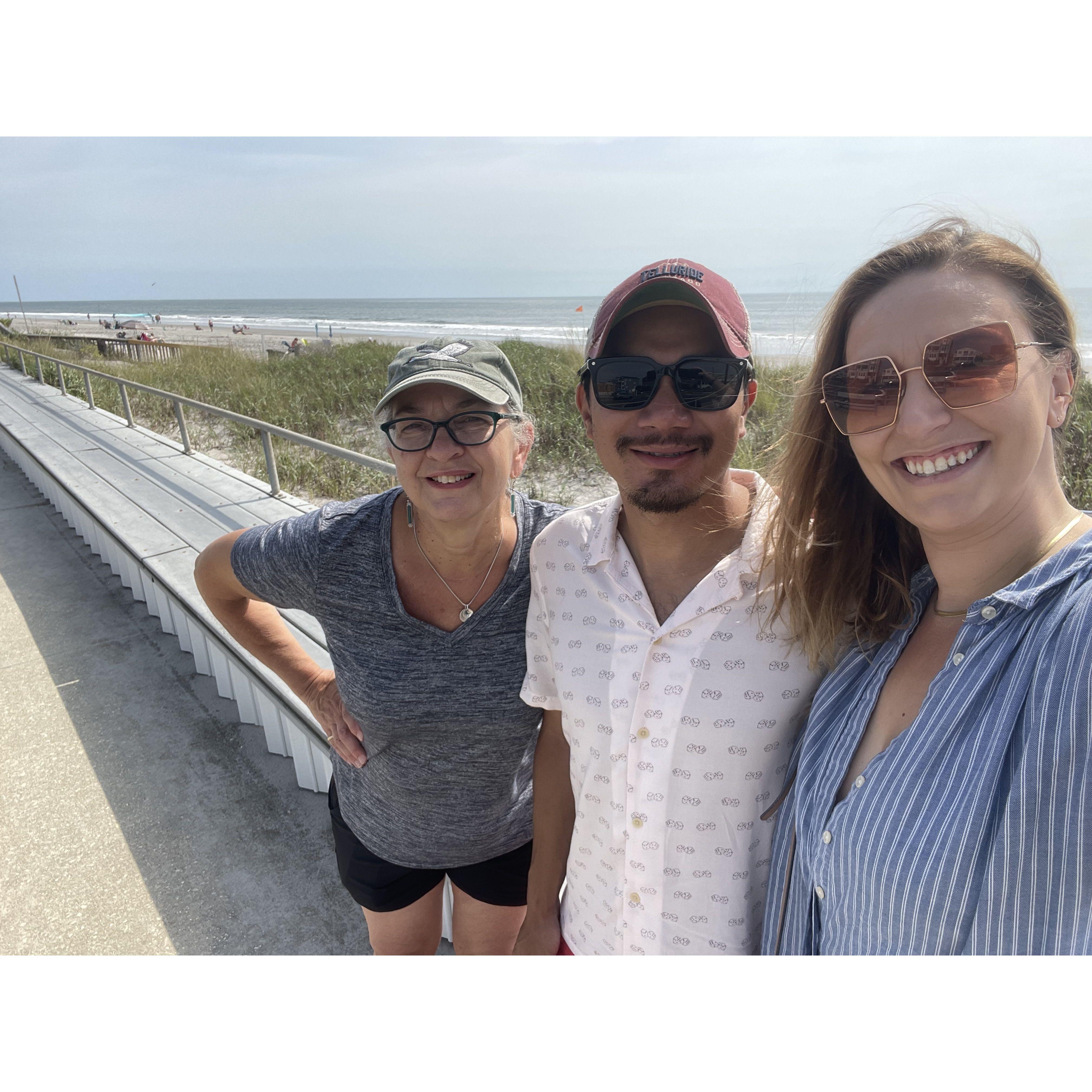 Some beach time with Allison’s Mom (Sue) down the Jersey Shore, as we dream of one day having a place there.