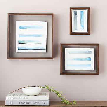 Floating Gallery Frames - Dark Walnut