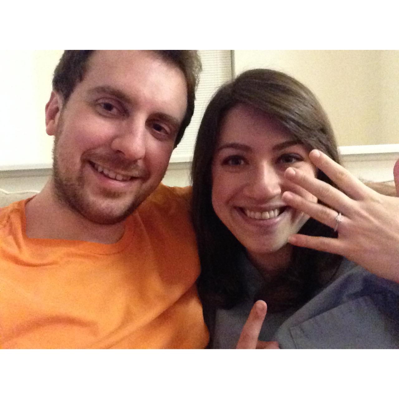 So excited to be engaged!