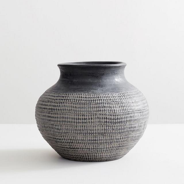 Frasier Textured Ceramics, Tall, Black