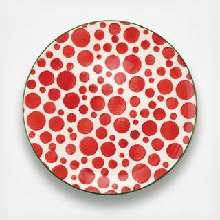 Mistletoe Bubble Salad Plate