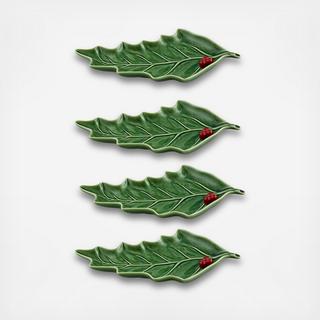 Holly Leaf, Set of 4