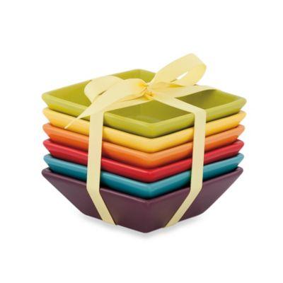 Fitz and Floyd® Color Tasting Dishes (Set of 6)