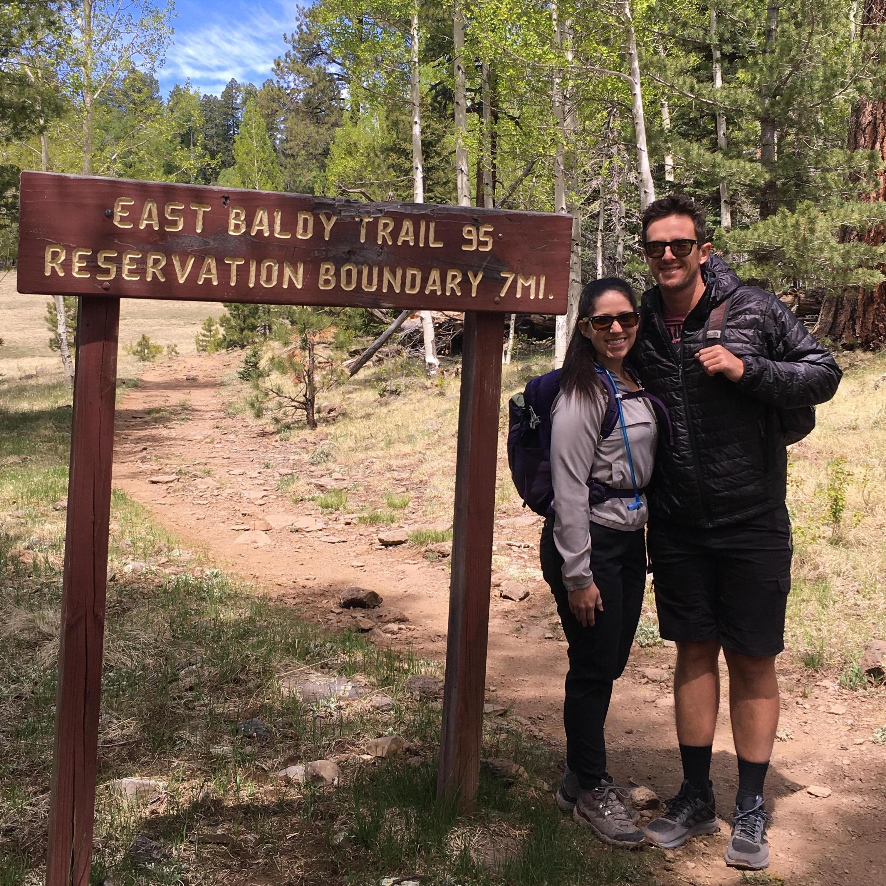 Mt. Baldy Hike.