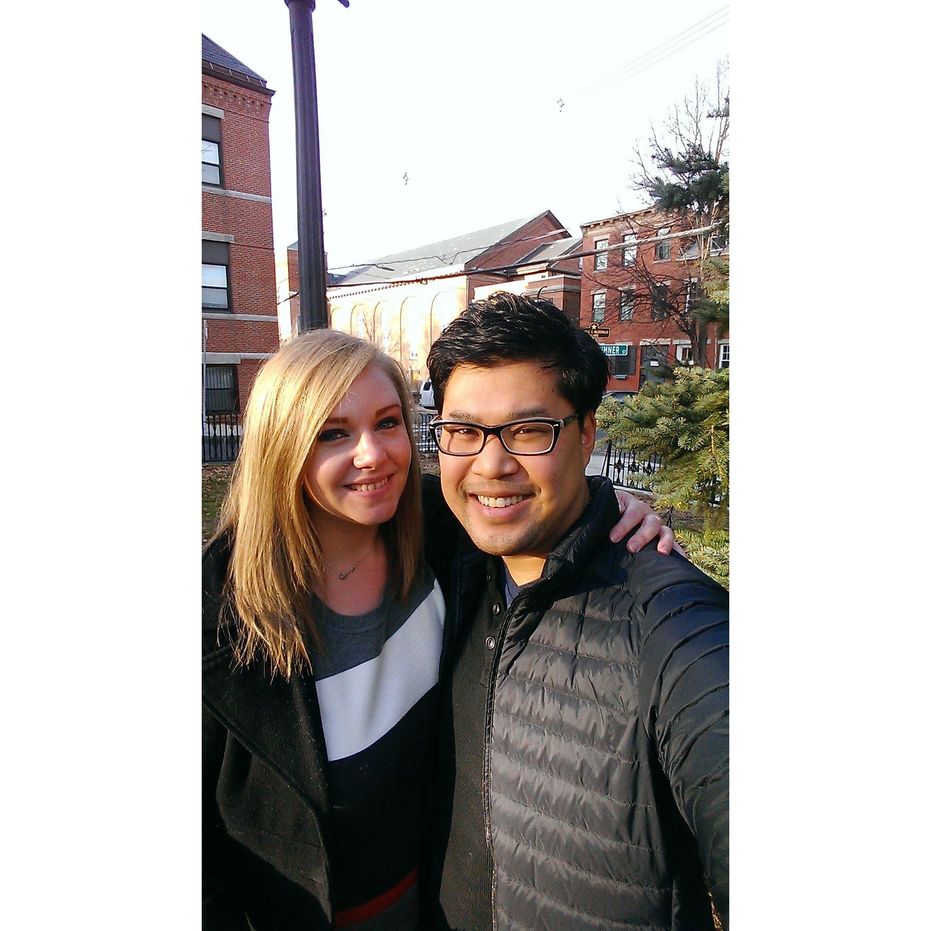 Our first Thanksgiving together - 2015