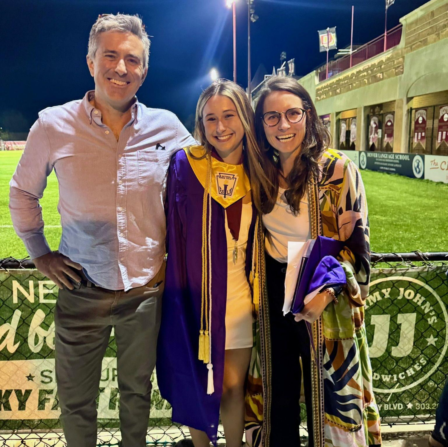 Ana's high school graduation! CU, watch out!