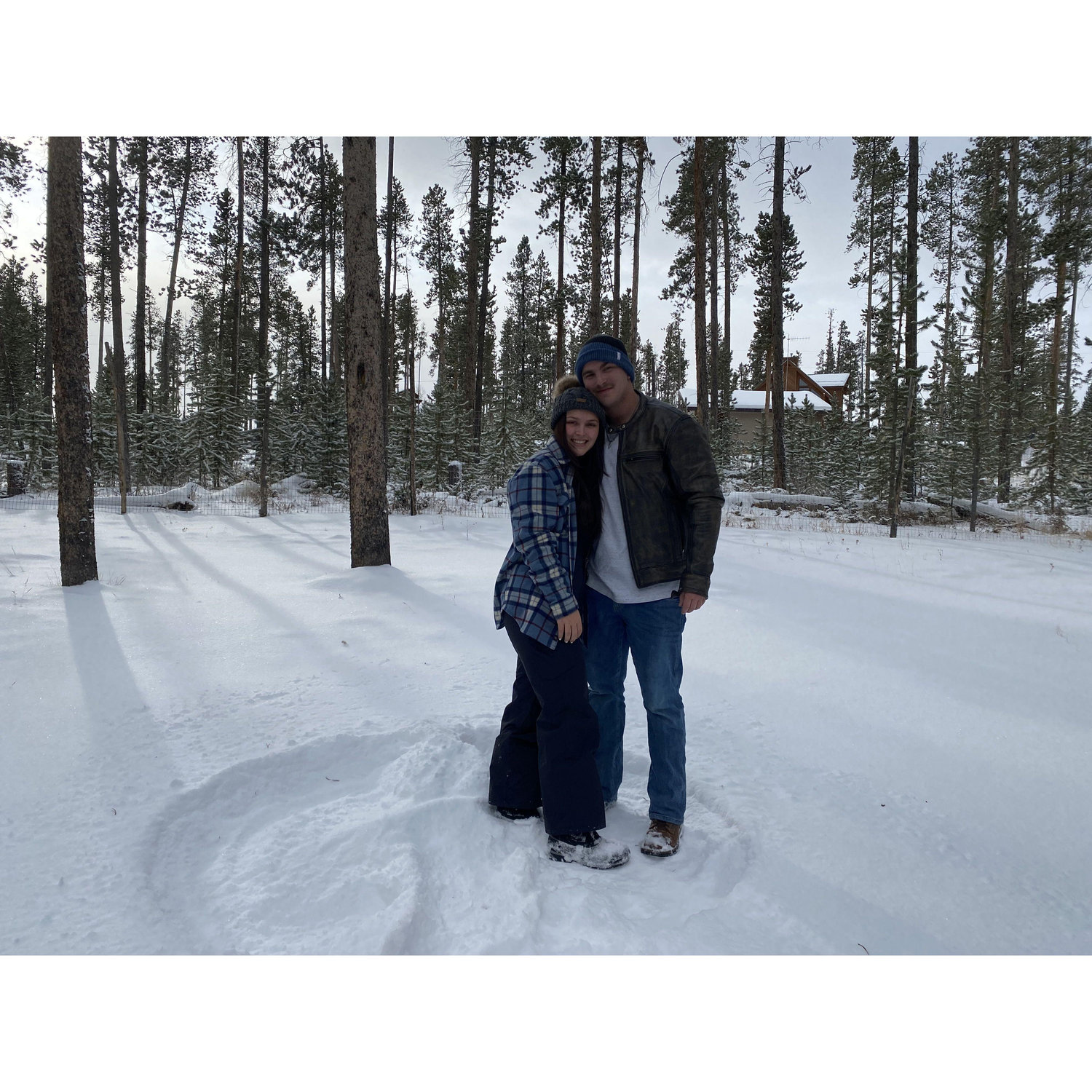 First mountain snow trip