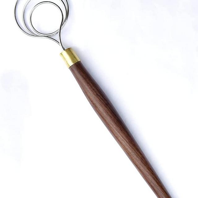 Black Walnut Dough Whisk
