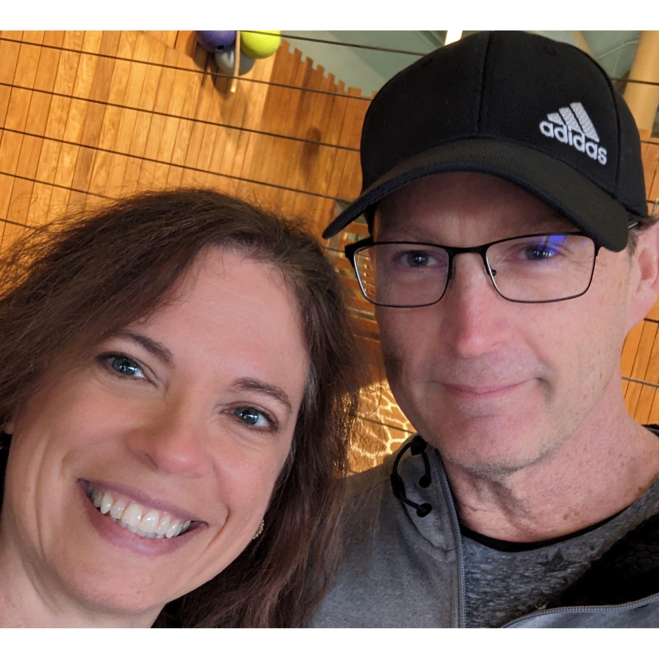 February 9, 2024. 1st date & our first photo. Como Zoo and Conservatory.