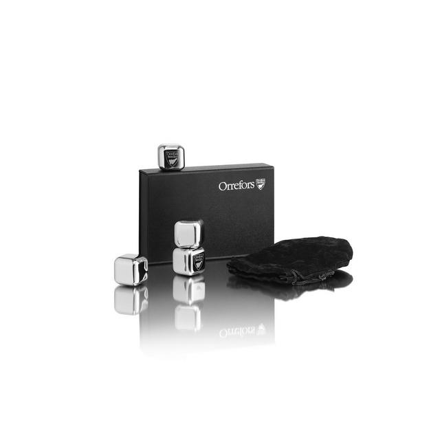 Orrefors City Ice Cubes, Set of 4