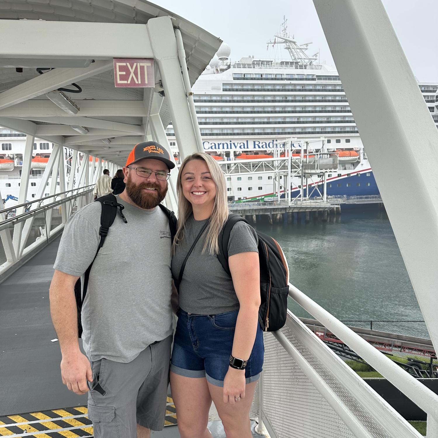 First cruise together! Mexico bound!
