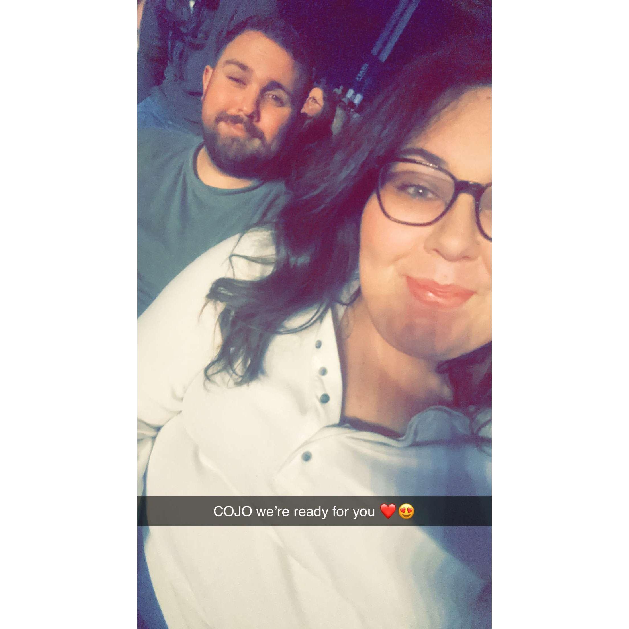 Cody Johnson, our first concert together