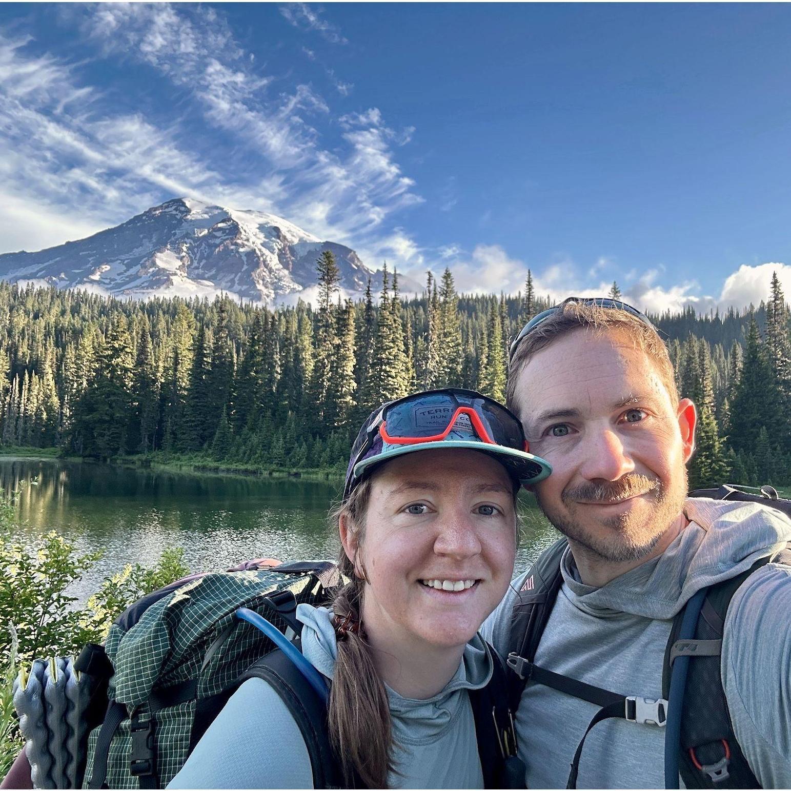 Sunrising on Wonderland Trail 7/2023