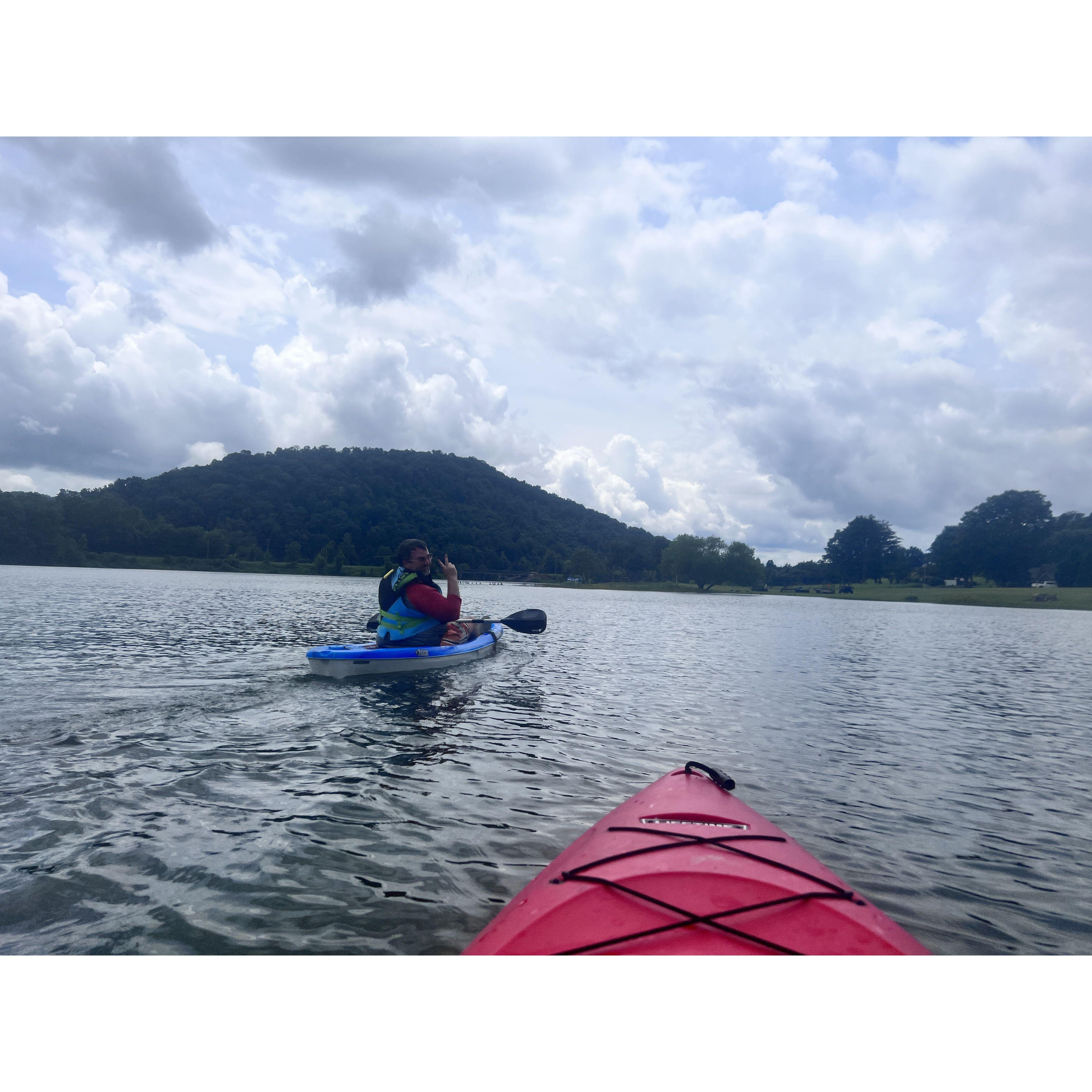 Fourth of July on the lake in TN