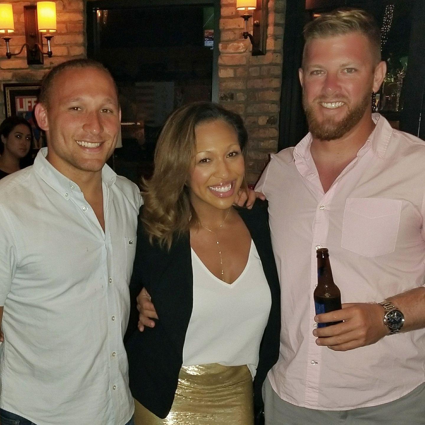 Current & future siblings celebrating Taylor's 30th Birthday.