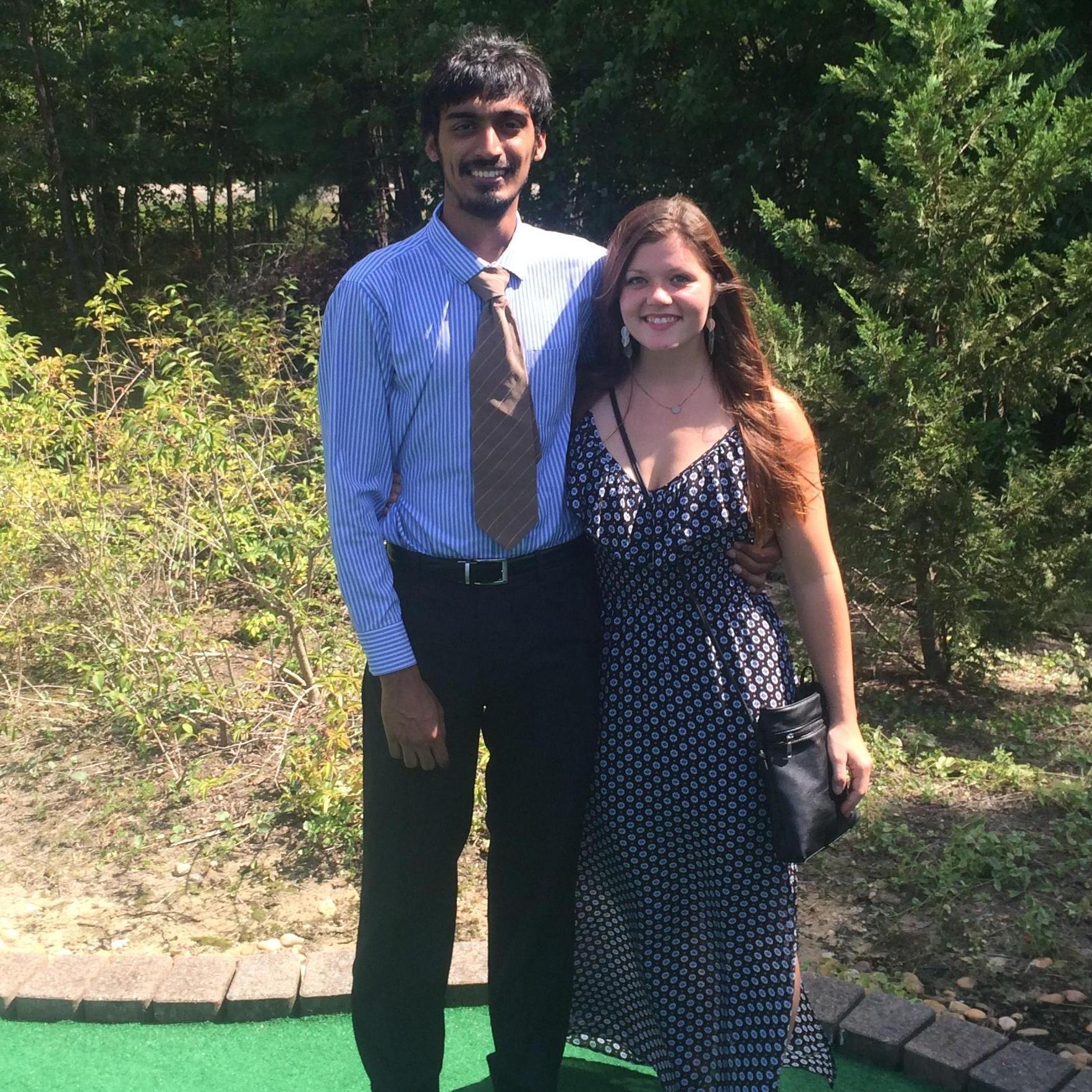 Celebrating Christa (Angela's first roommate) & John's wedding- our first wedding together