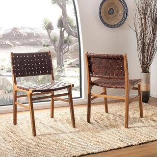 Taika Leather Dining Chair, Set of 2