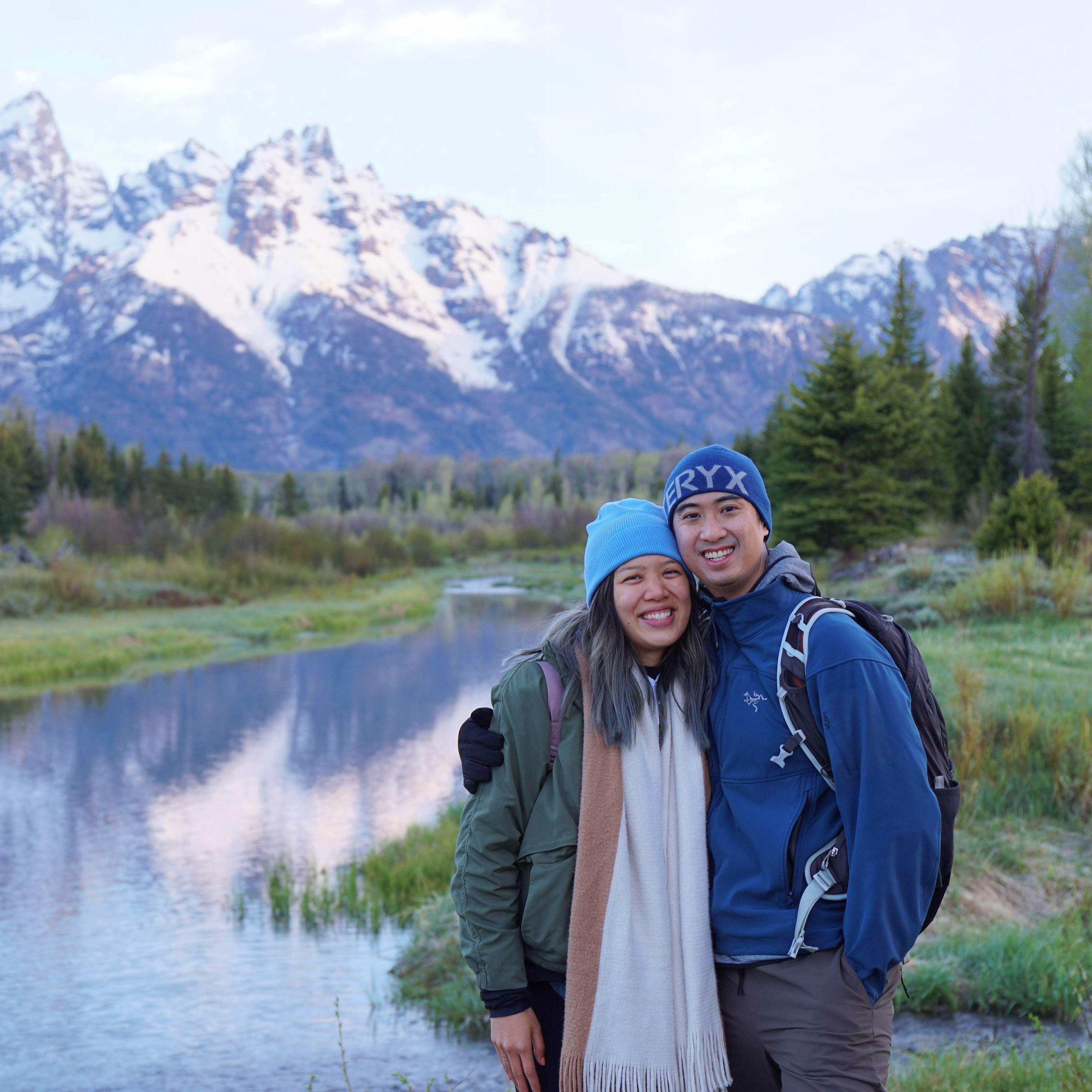 We love sunrise hikes at Grand Teton National Park