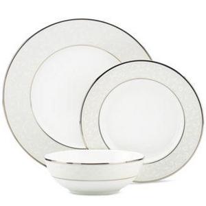 Lenox Dinnerware, Opal Innocence 3-Piece Place Setting