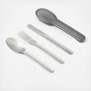 3-Piece Cutlery Set with Case