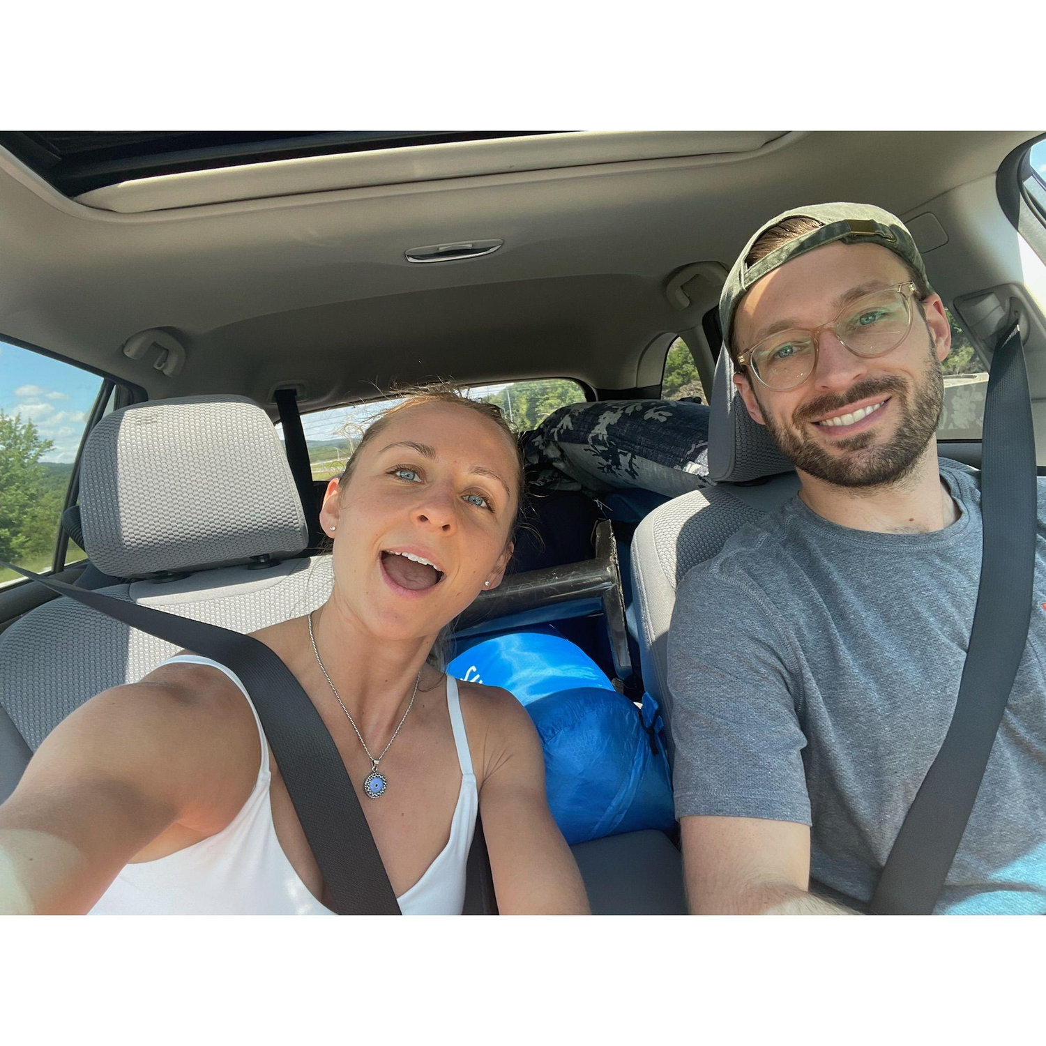 Made it out alive after our camping weekend.