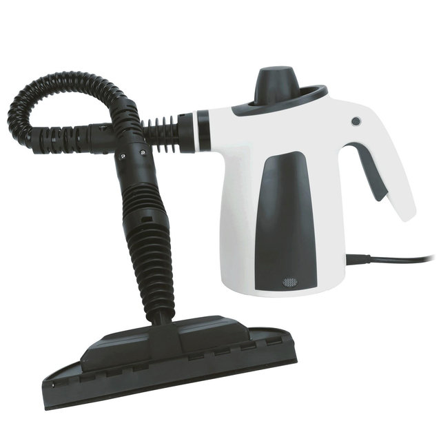 HOM Handheld Steam Cleaner with 5 Interchangeable Heads, Multipurpose Steam Cleaner For Home Furniture, Carpet, Car Seats, and Tile Grout