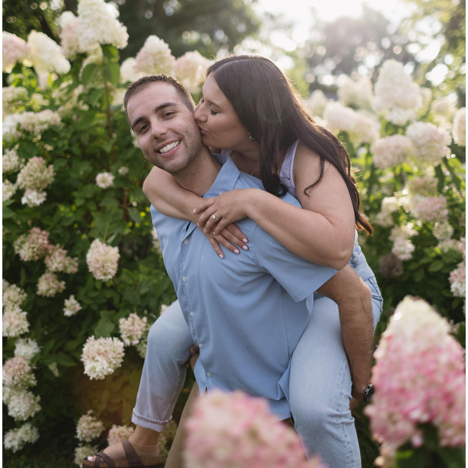 Engagement photos, August 2025