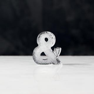 Ampersand Ice Mold, Set of 2