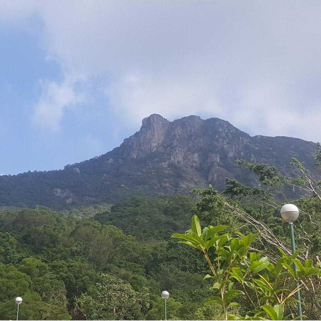 This is Lion Rock Mountain.