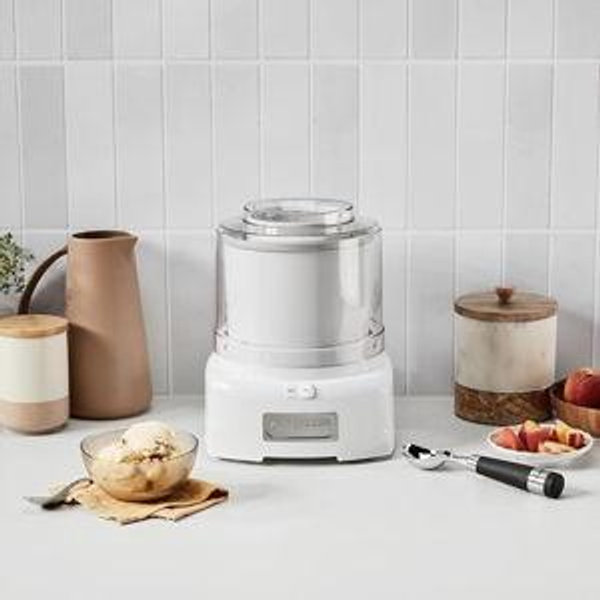 Cuisinart Ice Cream Maker Machine, 1.5 Quart Double Insulated Machine