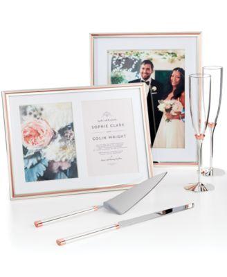 Kate Spade new york Rosy Glow Double Invitation Frame