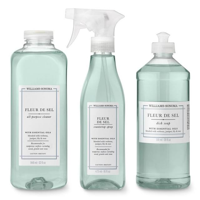 Williams Sonoma Fleur De Sel Classic Cleaning Set
